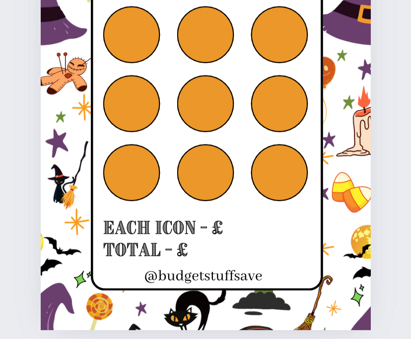 Boo Basket Savings Tracker