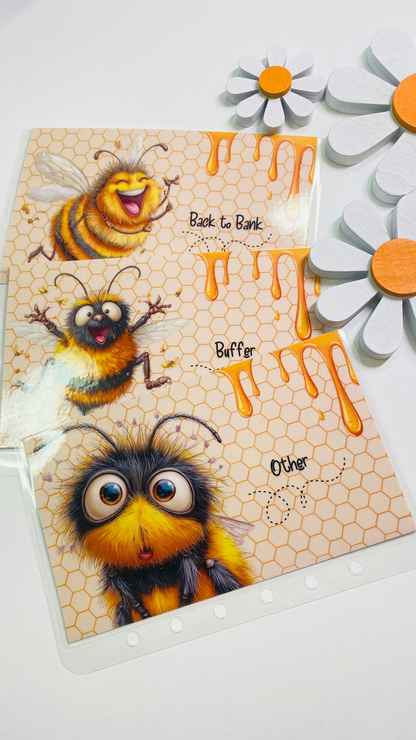 Bumble Bee Purse Wallets A6/A7
