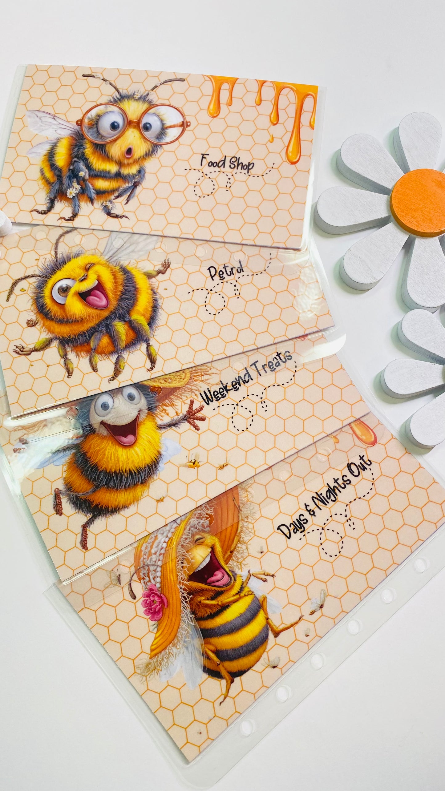 Bumble Bee Purse Wallets A6/A7