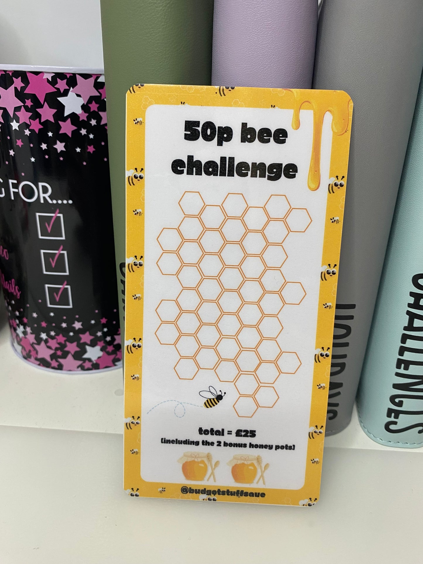 50p Beehive Savings Tracker