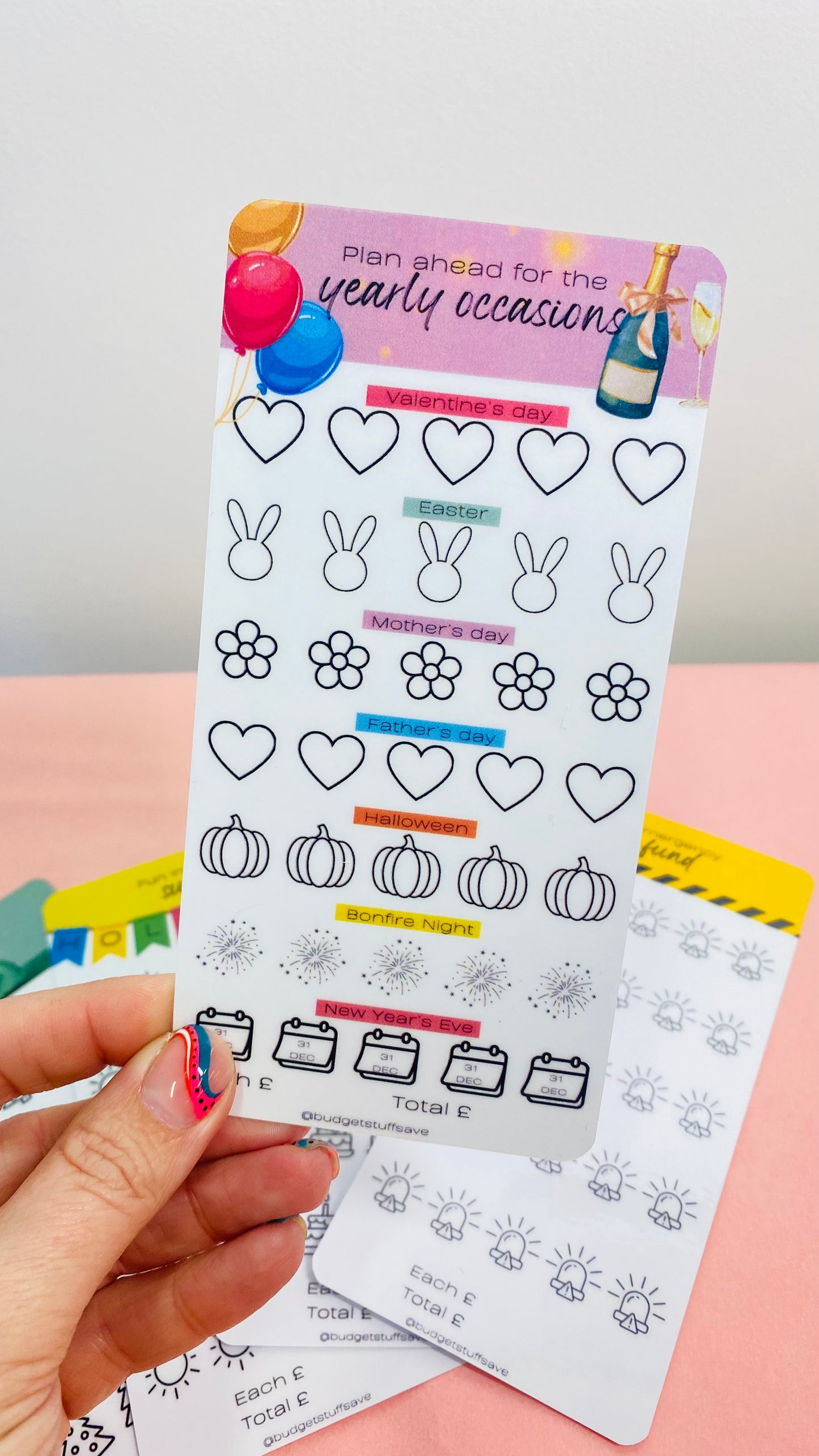 Yearly Occasions Tracker