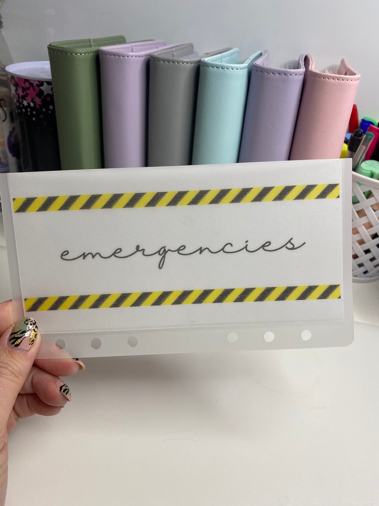 Emergencies Vellum wallet