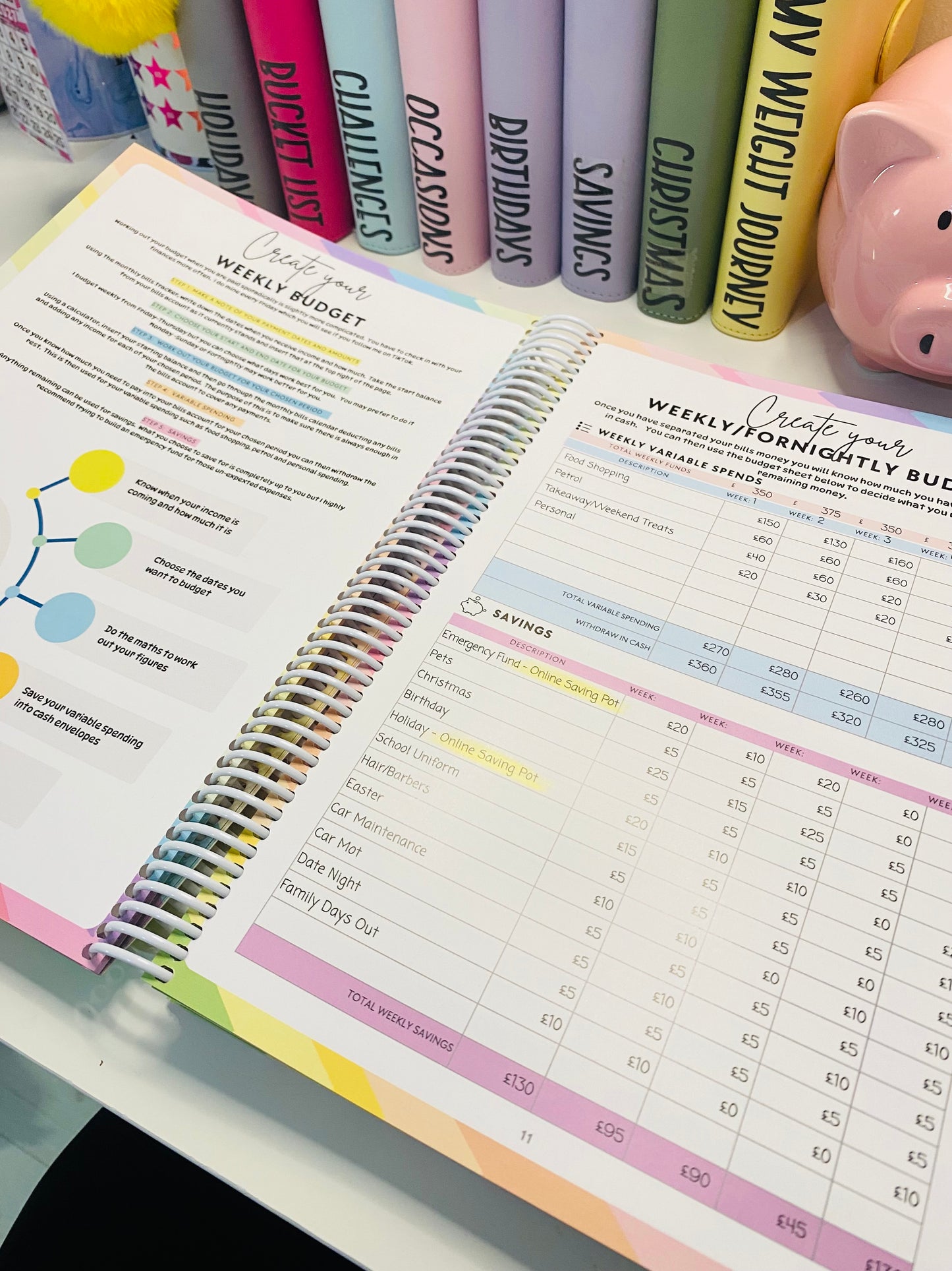 The Ultimate Yearly Budget Planner, Undated PRE-ORDER