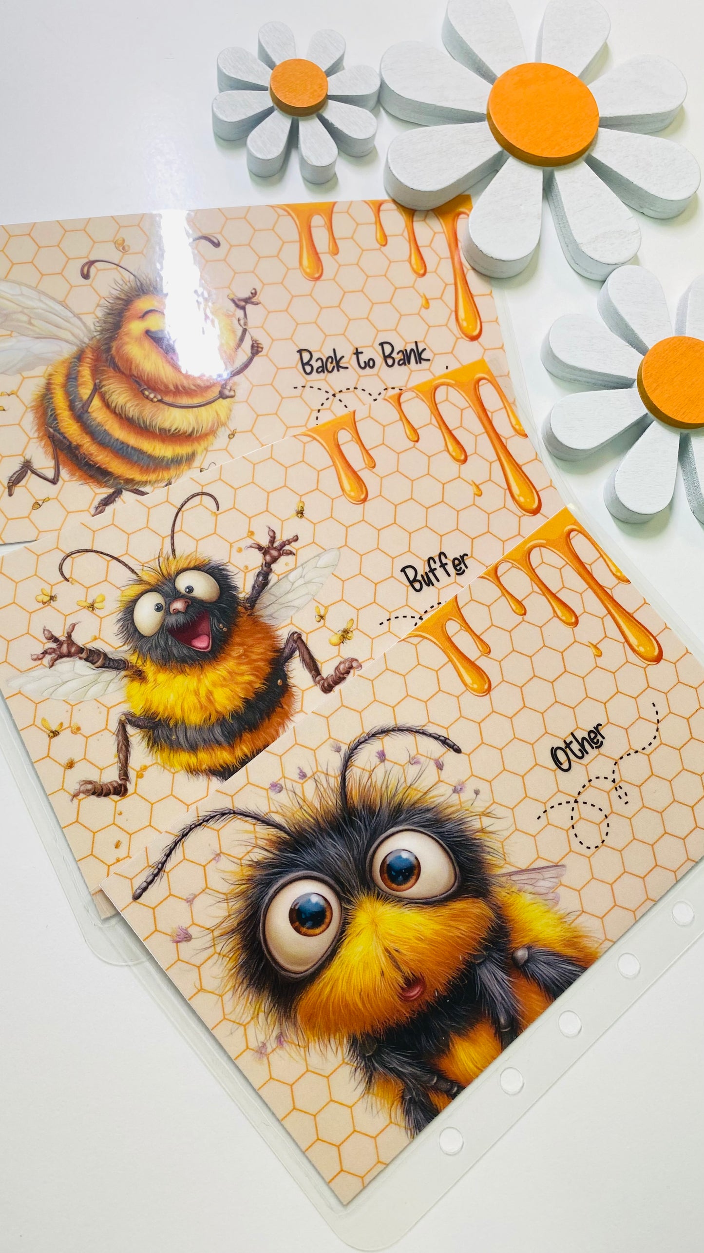 Bumble Bee Purse Wallets A6/A7