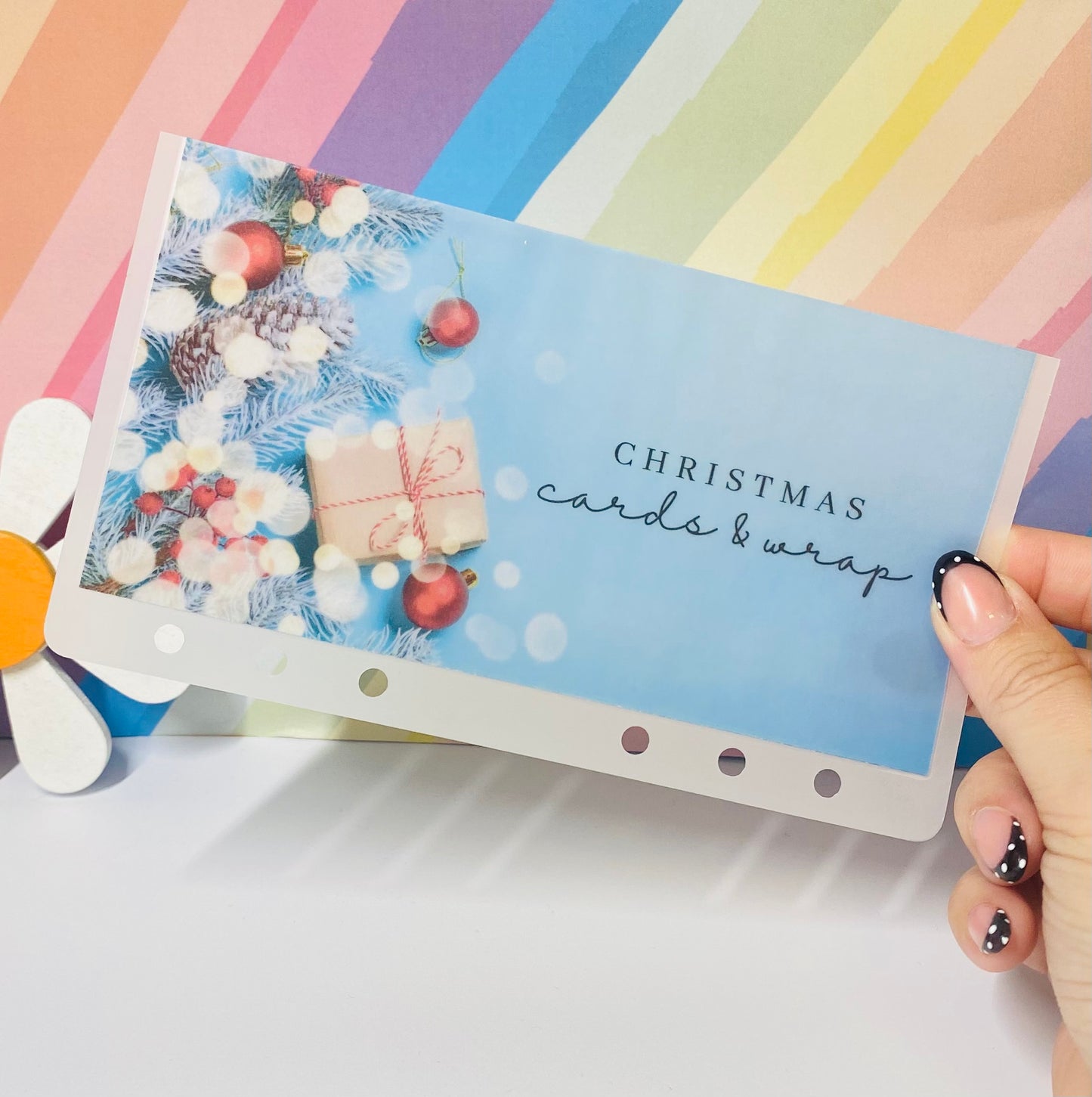 Christmas Vellum Wallet