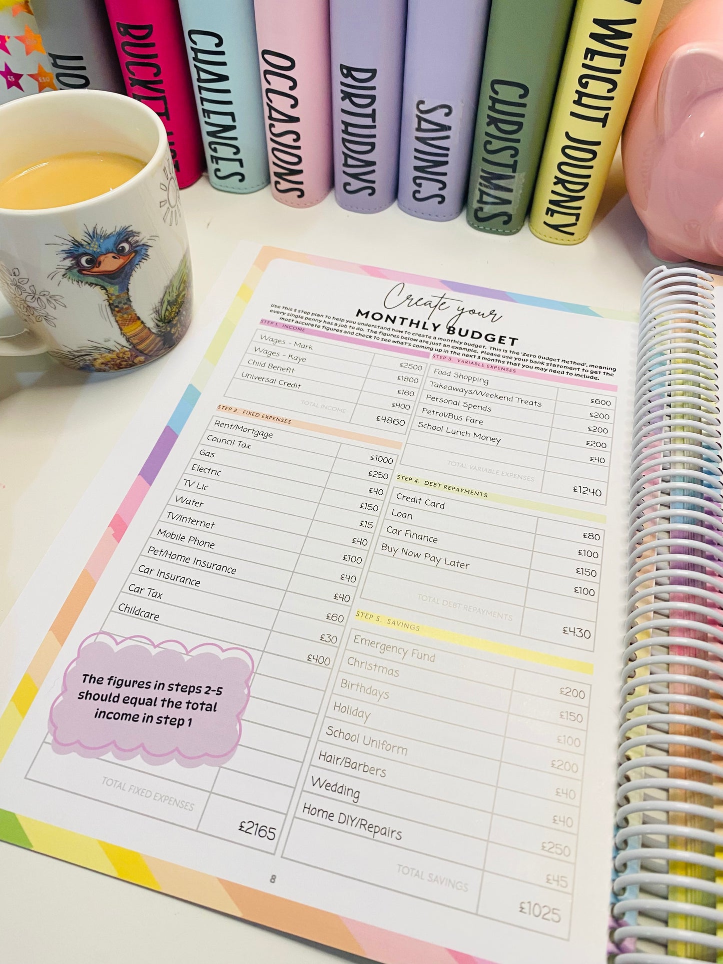 The Ultimate Yearly Budget Planner, Undated PRE-ORDER