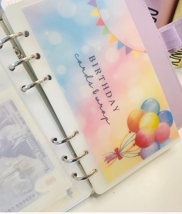Birthday Vellum and Tracker
