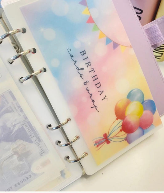 Birthday Vellum and Tracker