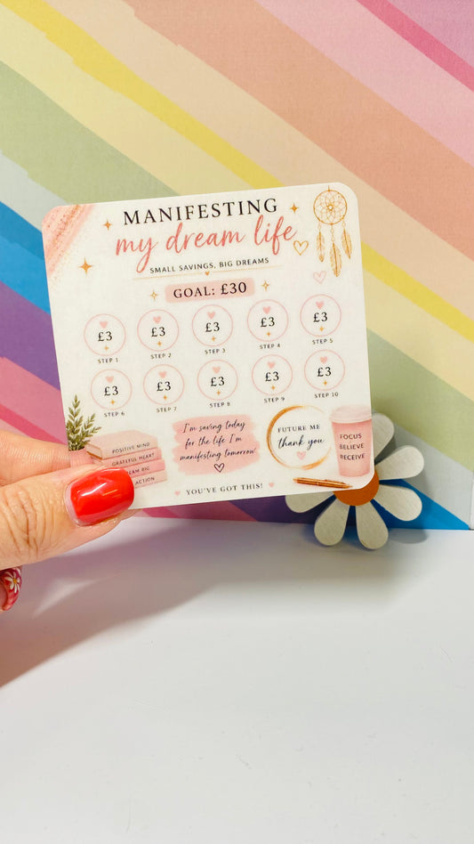 Manifesting my dream life Mini Tracker