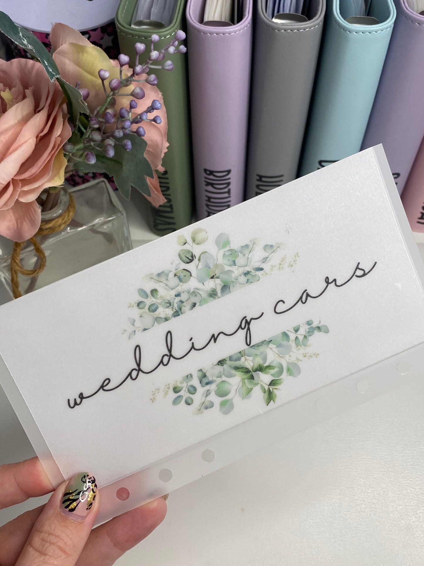 Wedding Vellum Wallets, Choose your wording