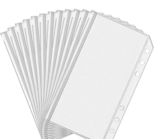 Single Zip Cash Wallet for A6 Binder, Cash, Card, Wallet, Saver, Track, Organise, Prepared