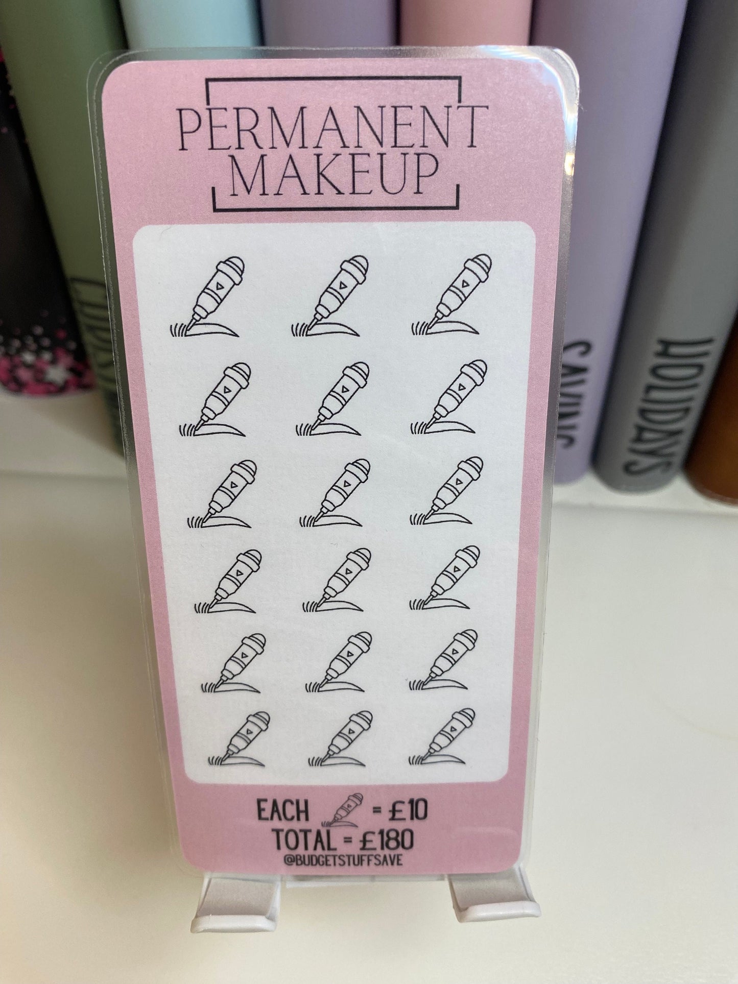 Permanent Make Savings Tracker, Cash Stuffing, Budget Binder Trackers, Save Money, Cash Envelopes, Budgeting, Money Saving Challenges