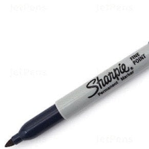 Single Sharpie Pen, Pen, Sharpie, Black-Pen, Marker