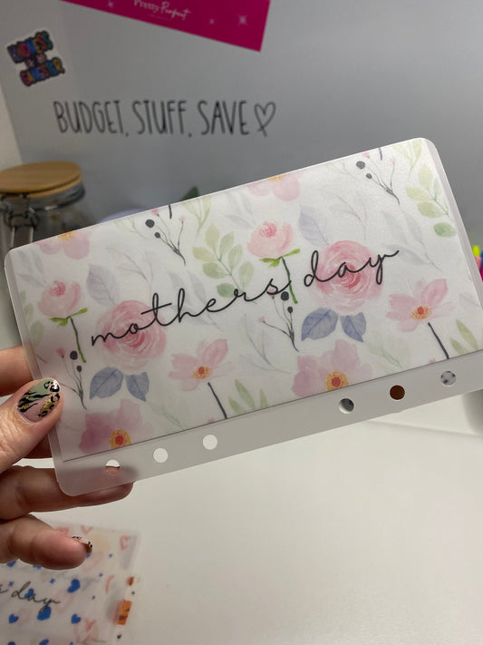 Mothers Day Vellum Wallet, Cash Stuffing