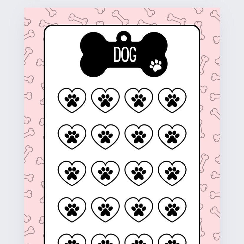 Dog Essentials Savings Tracker, Cash Stuffing, Budgeting, Save, Tracker, Progress, Organise, Dog, Pet