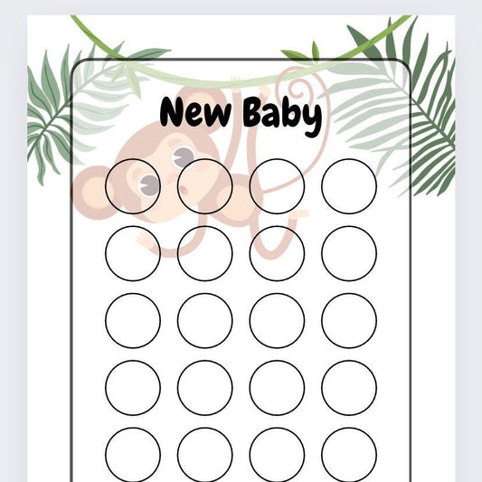 New Baby Savings Tracker and Vellum Wallet