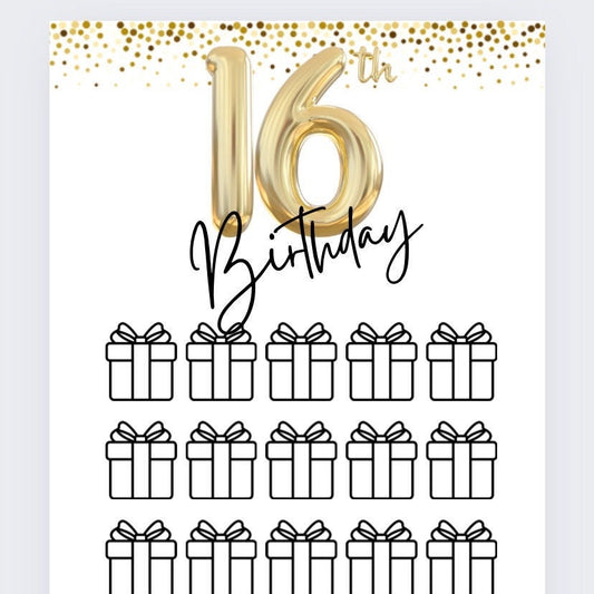 Special Birthday Savings Tracker, cash Stuffing, Budgeting, A6 binder, Save money,  Envelope method, Budget, 16th, 18th, 21st, 30th, 40th