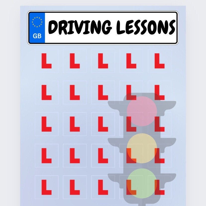 Driving Lessons Savings Tracker, cash Stuffing, Budgeting, A6 binder, Save money,  Envelope method, Budget, Challenge