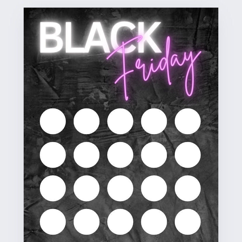 Black Friday Savings Tracker, cash Stuffing, Budgeting, A6 binder, Save money,  Envelope method, Budget, Challenge