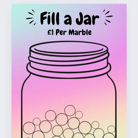 Fill a Jar Savings Tracker, cash Stuffing, Budgeting, A6 binder, Save money,  Envelope method, Budget, Challenge