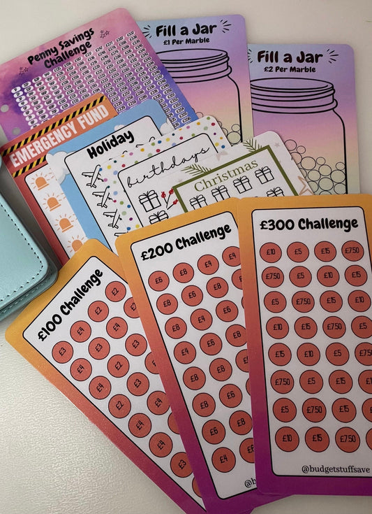 Tracker Starter Bundle, Cash Stuffing (BINDER NOT INCLUDED)