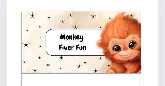 Monkey Fiver Fun Savings Tracker, cash Stuffing, Budgeting, A6 binder, Save money,  Envelope method, Budget, Challenge