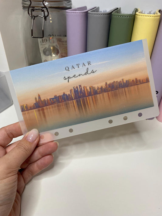 A6 Qatar Vellum Wallets for Cash Stuffing, Budgeting, Wallets, Save, Cash, Organise