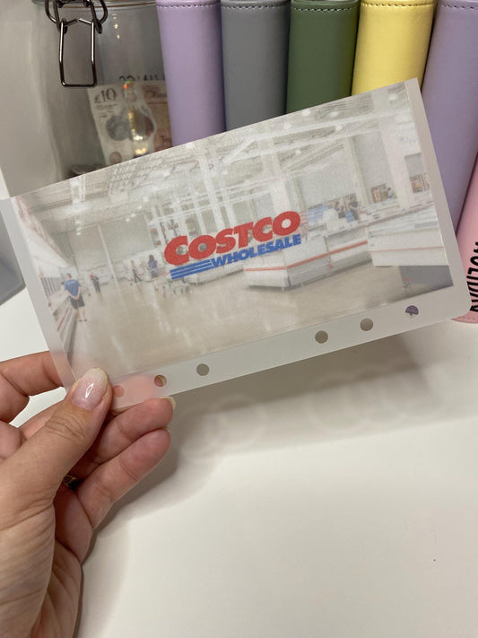 A6 Costco Vellum Wallets and tracker for Cash Stuffing, Budgeting, Wallets, Save, Cash, Organise