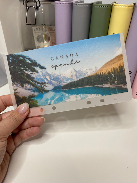 A6 Canada Vellum Wallets for Cash Stuffing, Budgeting, Wallets, Save, Cash, Organise