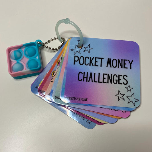 Pocket Money Savings Bundle for Kids, Cash Stuffing, Budgeting