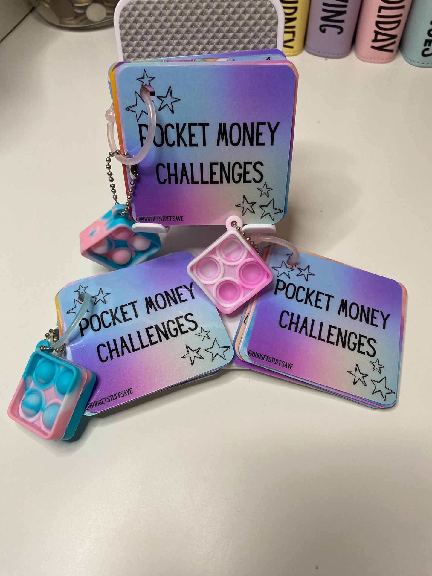 Pocket Money Savings Bundle for Kids, Cash Stuffing, Budgeting
