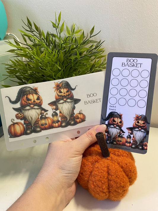Boo Basket Vellum Wallet and tracker for Cash Stuffing, Budgeting, Wallets, Save, Cash, Organise