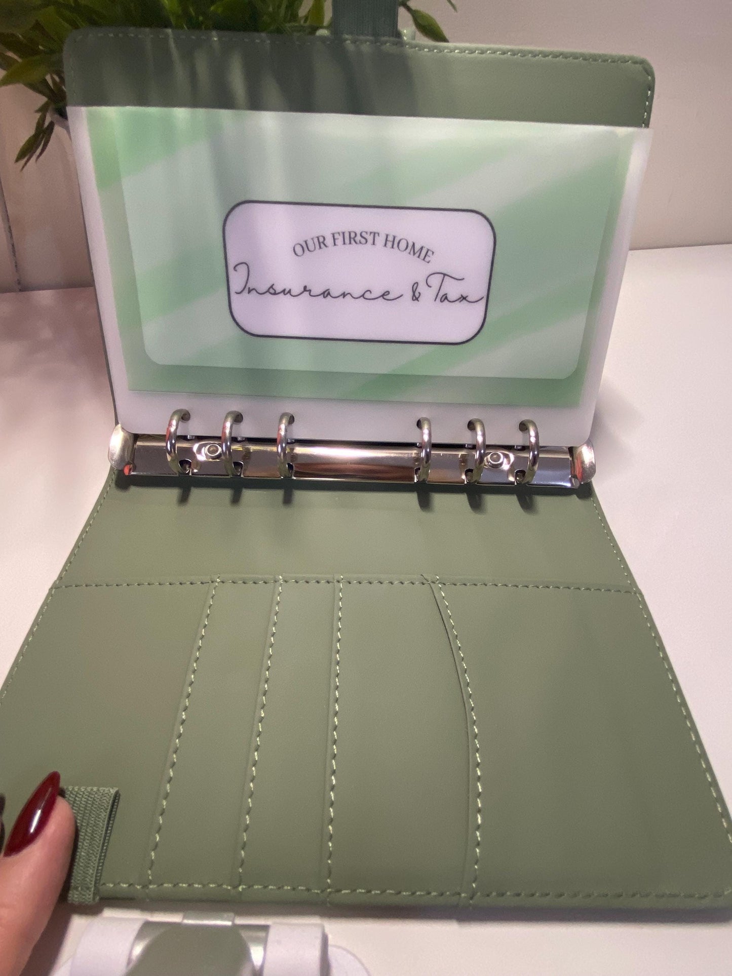 Our First Home Binder, Cash Stuffing, House