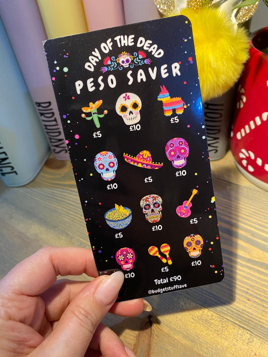 Day of the Dead Peso Saver, Cash Stuffing, Budget Binder Trackers, Save Money, Cash Envelopes, Budgeting, Money Saver
