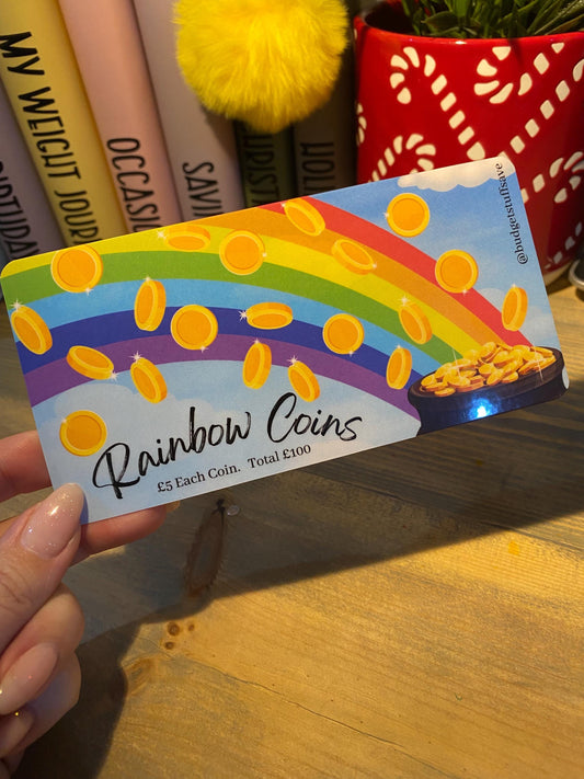Rainbow Coins Tracker, Cash Stuffing, Budget Binder Trackers, Save Money, Cash Envelopes, Budgeting, Money Saver, Presents, Gifts