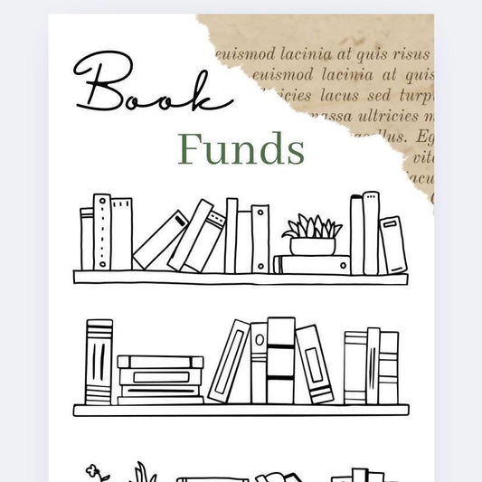 Book Fund Saver, Cash Stuffing, Budget Binder Trackers, Save Money, Cash Envelopes, Budgeting, Money Saver, Presents, Gifts