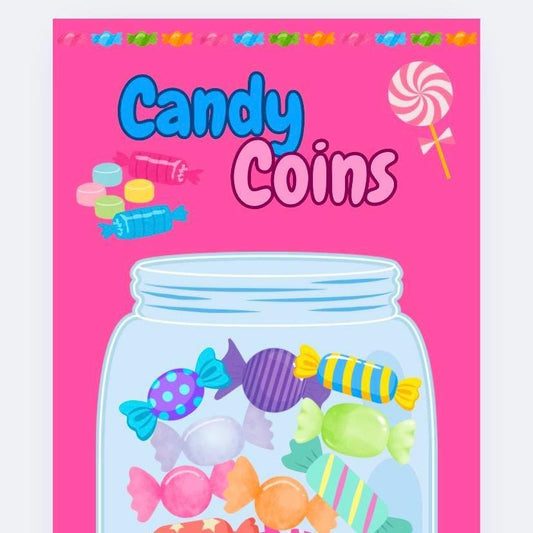 Candy Coins Saver, Cash Stuffing, Budget Binder Trackers, Save Money, Cash Envelopes, Budgeting, Money Saver, Presents, Gifts