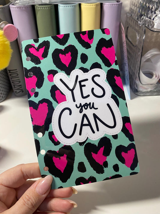 Yes you can! A6 Binder Dashboard, Cash Stuffing, Budgeting, Save Money, Budget, Monthly, Weekly, Savings, Reset