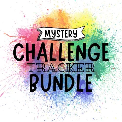 Mystery Challenge Bundle, Cash Stuffing, Budgeting, Save Money, Budget, Monthly, Weekly, Savings, Reset