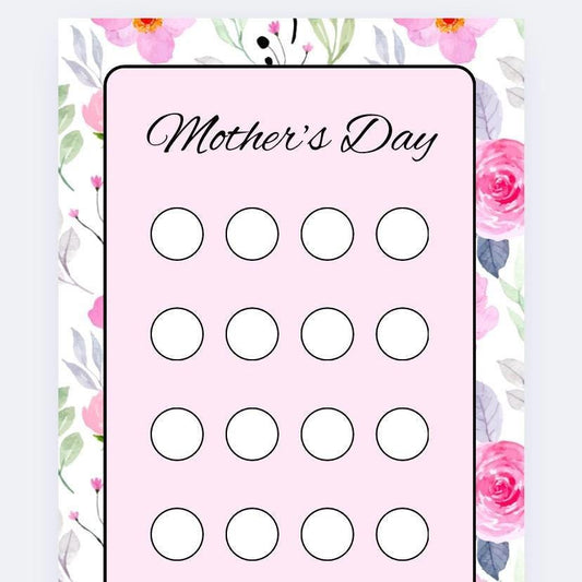 Mothers Day Vellum Wallet, Cash Stuffing, Budgeting