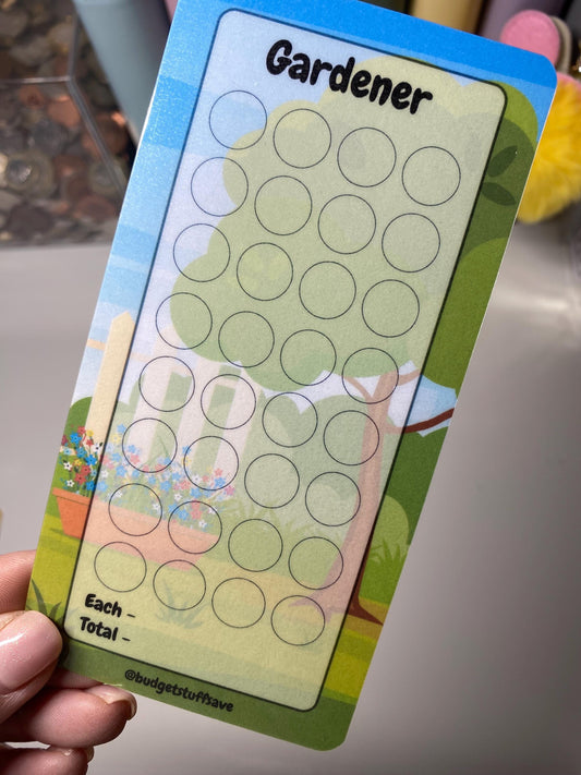 Gardener tracker, Cash Stuffing, Budget Binder Trackers, Save Money, Cash Envelopes, Budgeting, Money Saver, Presents, Gifts