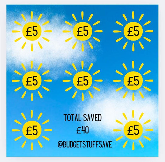 Sunshine Mini Tracker, Cash Stuffing, Budgeting, Budget Binder, Tracker, Save, Money, Challenge