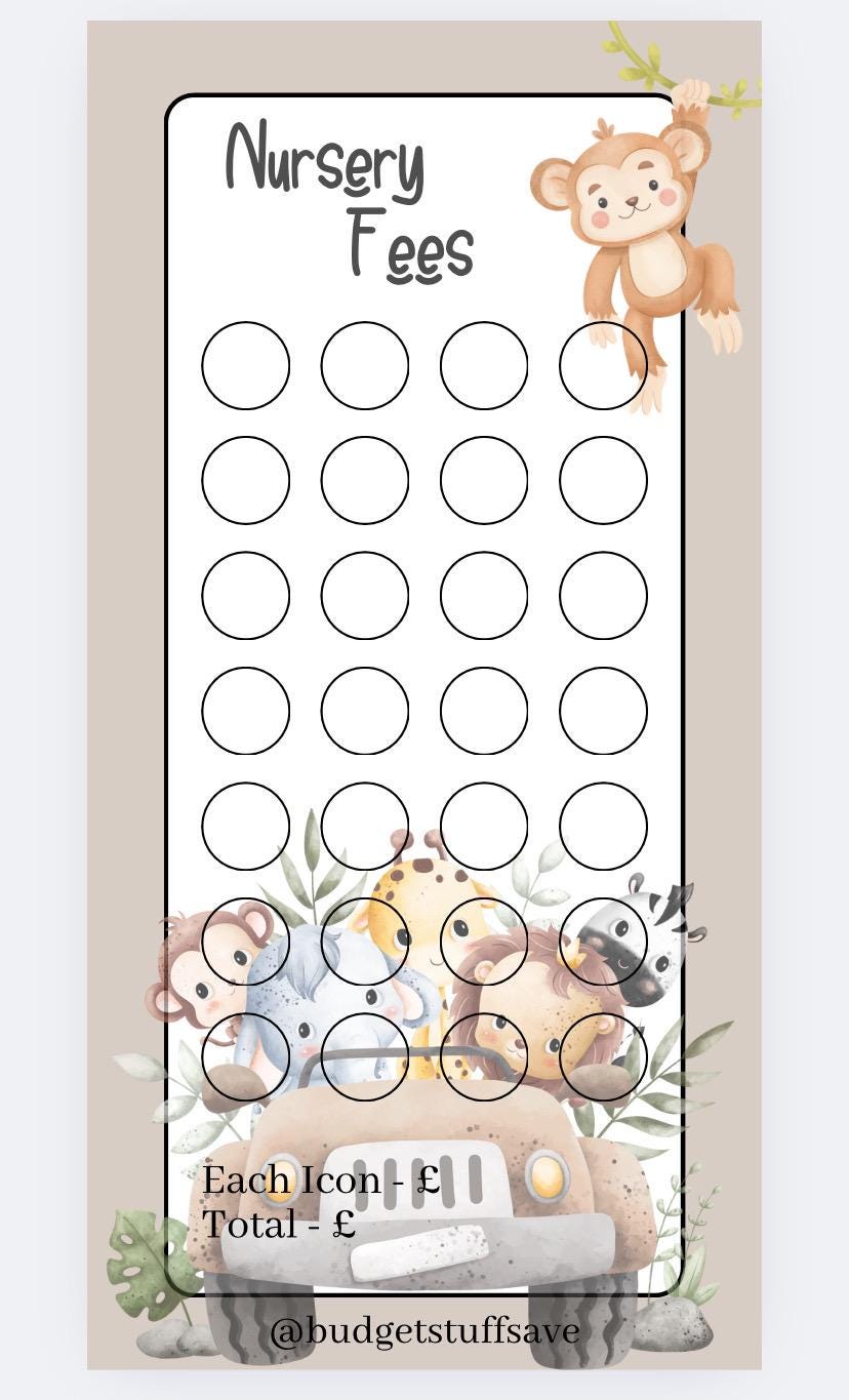 Nursery Fees Tracker, Cash Stuffing, Budget Binder Trackers, Save Money, Cash Envelopes, Budgeting, Money Saver, Presents, Gifts