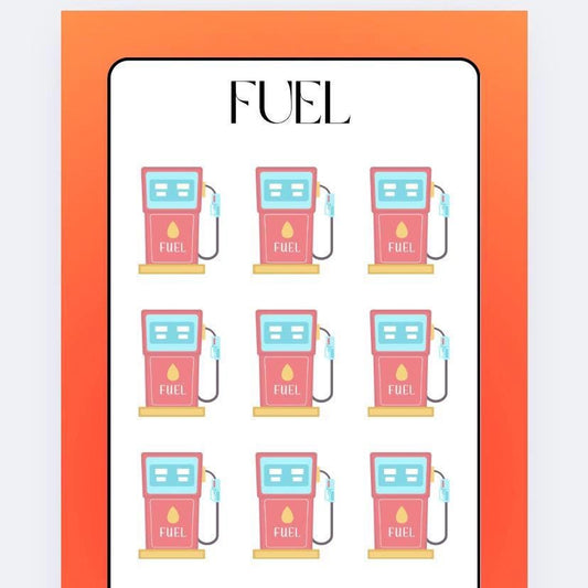 Fuel tracker and wallet, Cash Stuffing, Budget Binder Trackers, Save Money, Cash Envelopes, Budgeting, Money Saver, Presents, Gifts