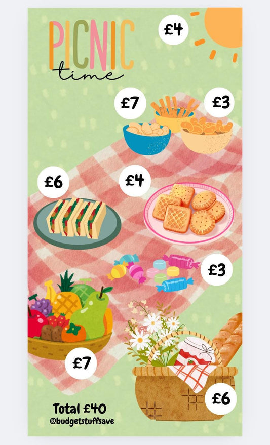 Picnic Tracker, Saver, Cash Stuffing, Budget Binder Trackers, Save Money, Cash Envelopes, Budgeting, Money Saver, Presents, Gifts