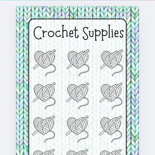 Crochet Savings Tracker and wallet, cash Stuffing, Budgeting, A6 binder, Save money,  Envelope method, Budget, Challenge