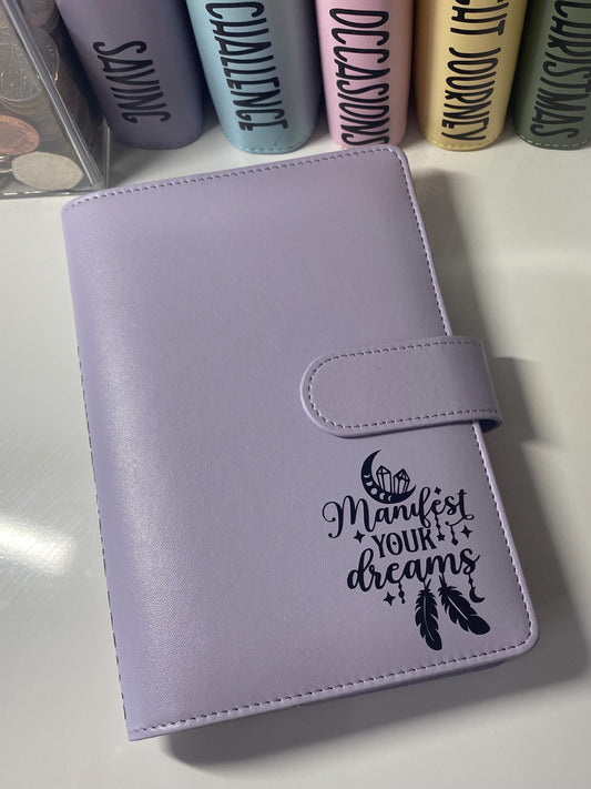 Manifest your Dreams Cash Stuffing Binder, Budget Binder Trackers, Save Money, Cash Envelopes, Budgeting, Money, Abundance, Manifesting