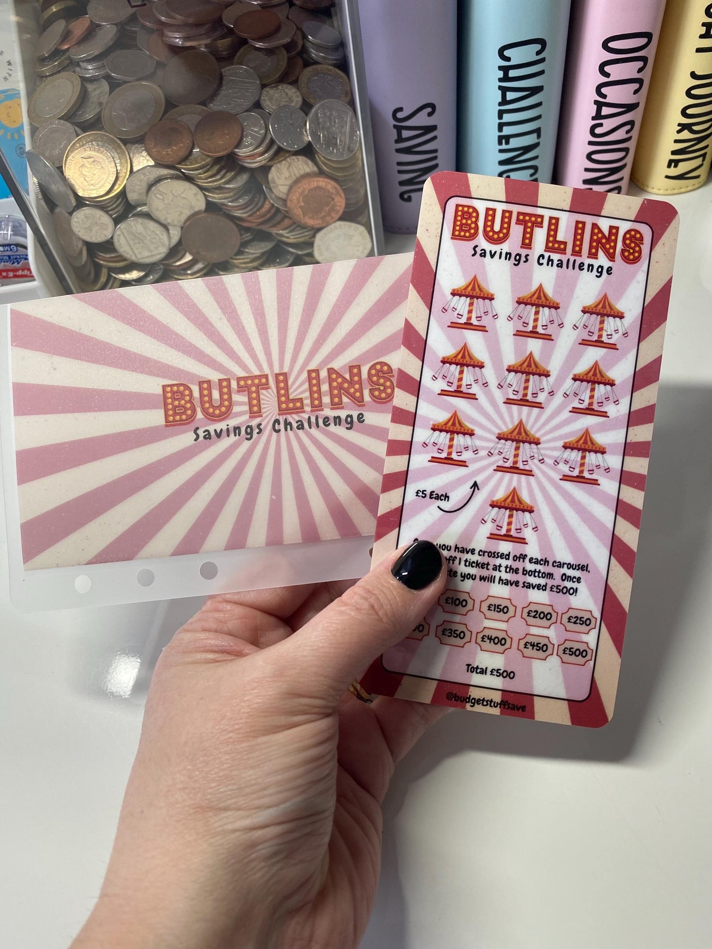 Butlins Holiday Saver, Cash Stuffing, Budget Binder Trackers, Save Money, Cash Envelopes, Budgeting, Money Saver, Presents, Gifts