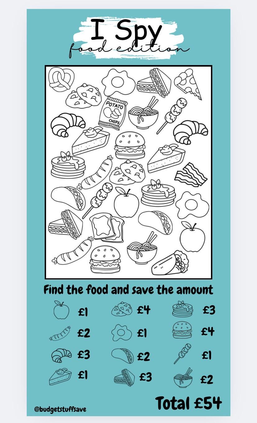 I Spy Collection of Trackers, Cash Stuffing, Budget Binder Trackers, Save Money, Cash Envelopes, Budgeting, Money Saver, Presents, Gifts