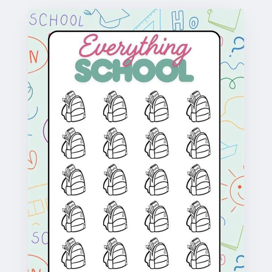 Everything School Savings Tracker and wallet, cash Stuffing, Budgeting, A6 binder, Save money,  Envelope method, Budget, Challenge